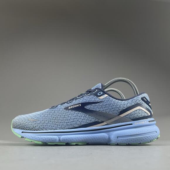 Brooks Ghost 15 Women’s Size 7 B Blue Running Walking Sneaker Athletic Shoes Gym - Picture 1 of 9